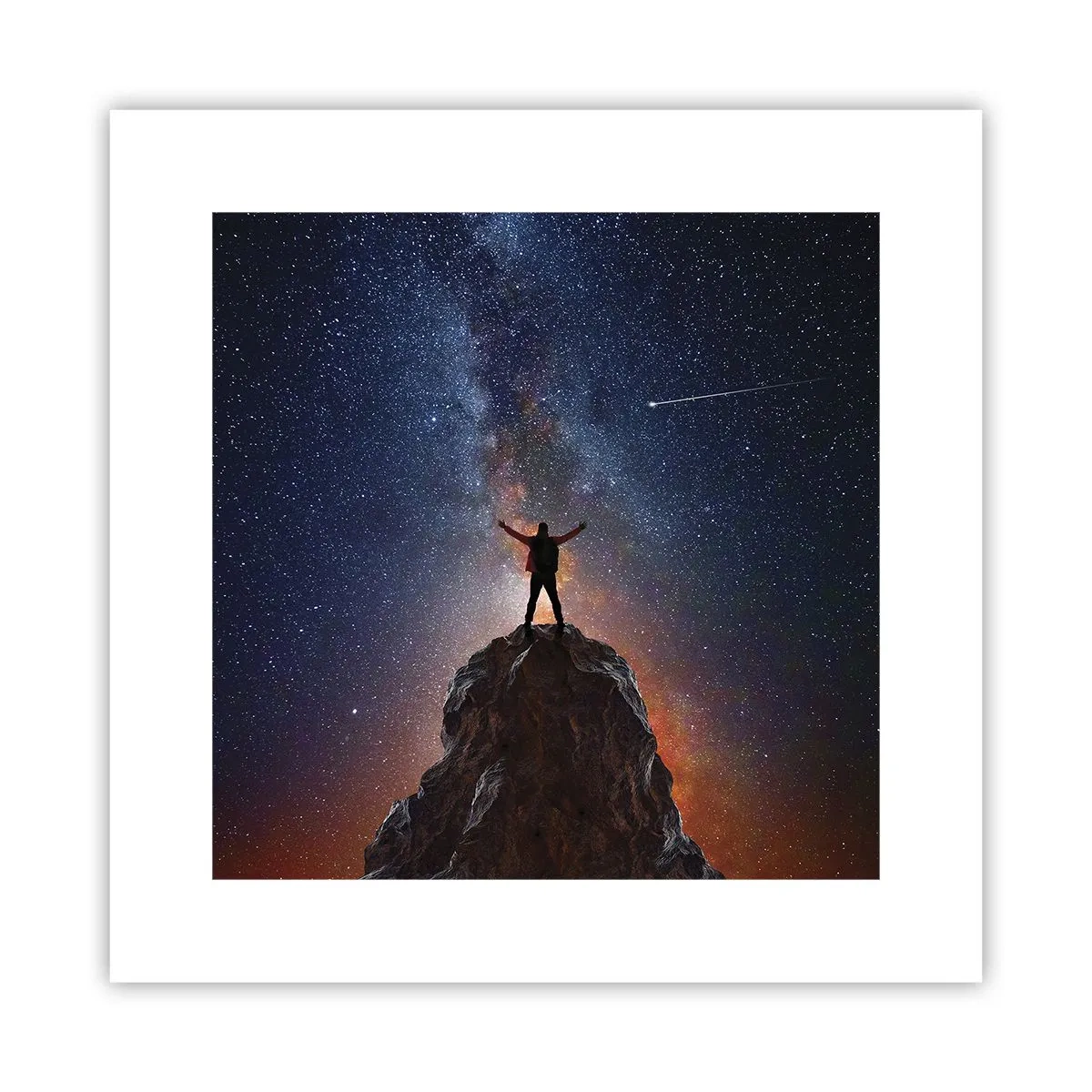 Affisch - Kraften är med mig! - 30x30 cm