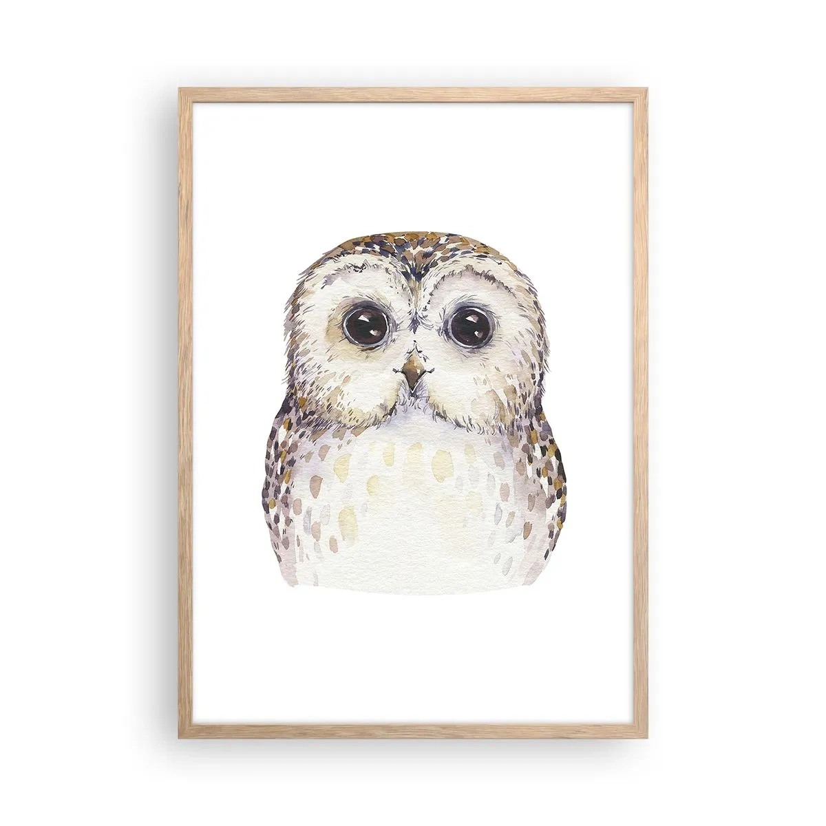 Affisch i ram av ljusek - Titta i mina ögon - 50x70 cm