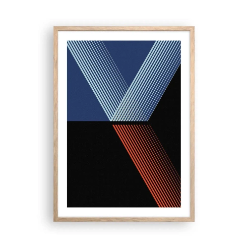 Affisch i ram av ljusek - Enkel historia - 50x70 cm