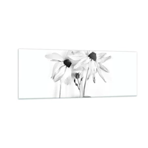 Glastavla - Bild på glas - Ingen vill vara ensam - 140x50 cm