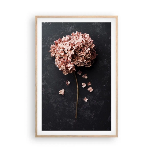 Affisch i ram av ljusek - Ett verkligt romantiskt tecken - 61x91 cm