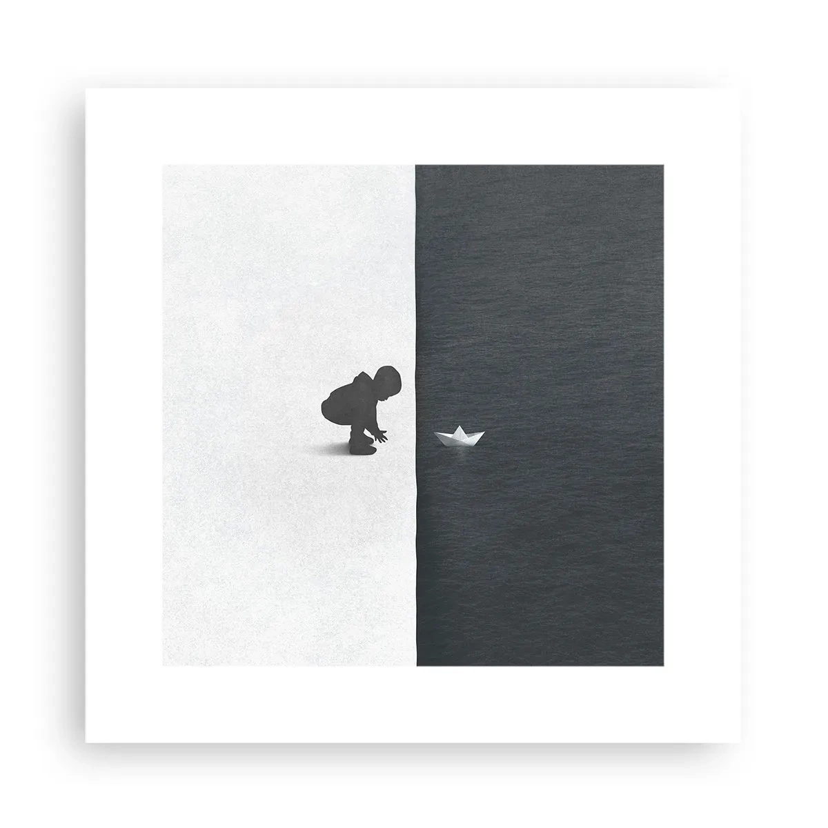 Affisch - En stor expedition - 30x30 cm