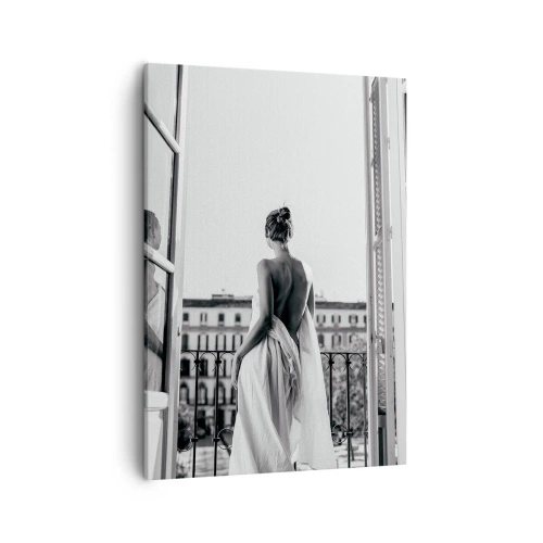 Canvastavla - Bild på duk - Sinnen vaknar - 50x70 cm