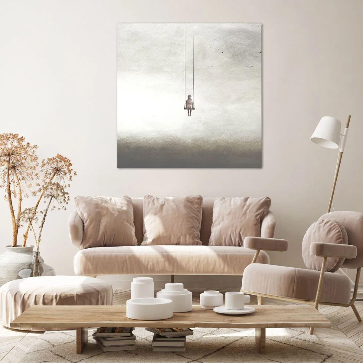 Canvastavla - Bild på duk - Barn i oss - 50x50 cm