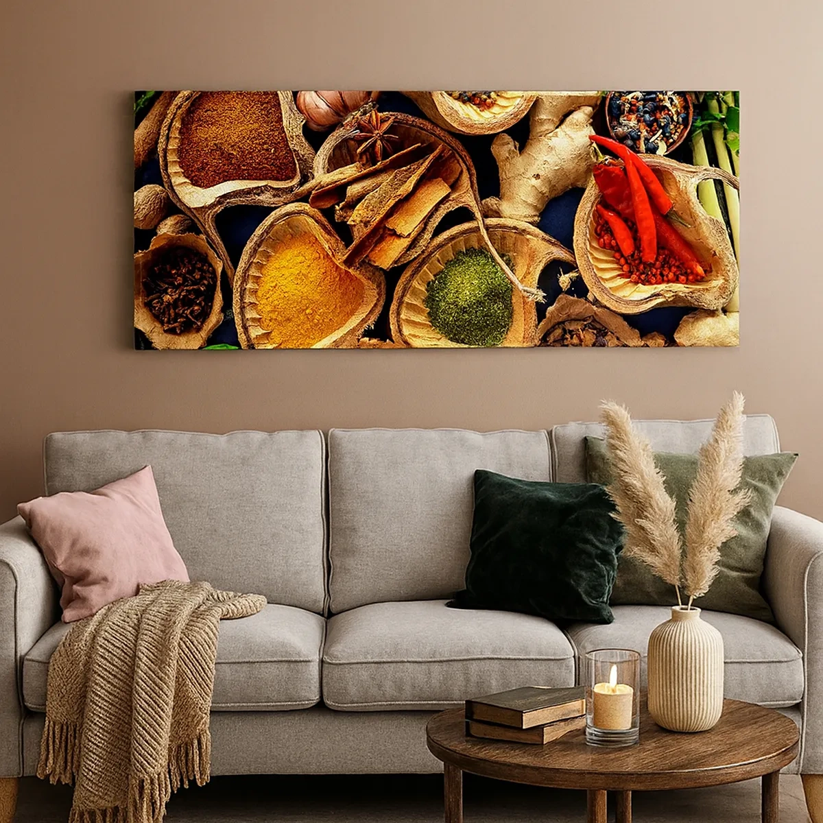 Canvastavla - Bild på duk - Ta vad du vill - 30x30 cm