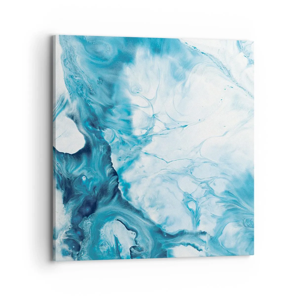 Canvastavla - Bild på duk - Blåhetens konsert - 70x70 cm