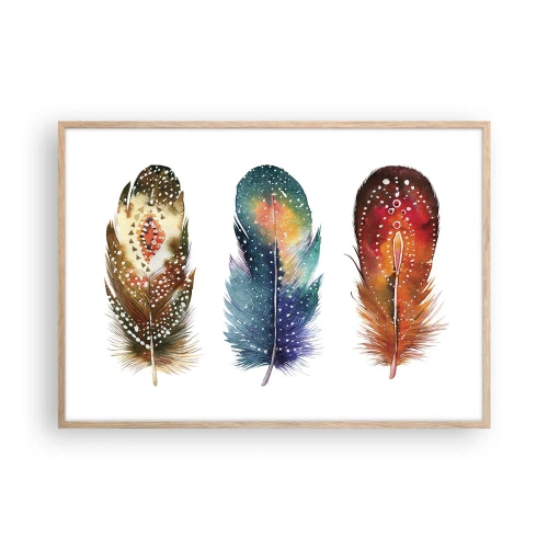 Affisch i ram av ljusek - Ritualer, seder, hemligheter - 100x70 cm