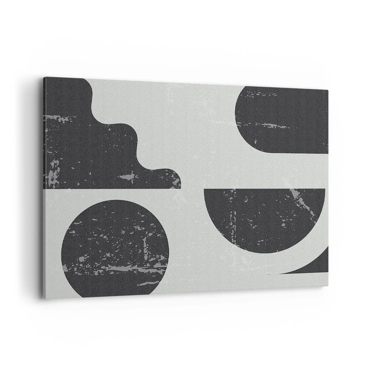 Canvastavla - Bild på duk - Komposition ovanför och under - 100x70 cm