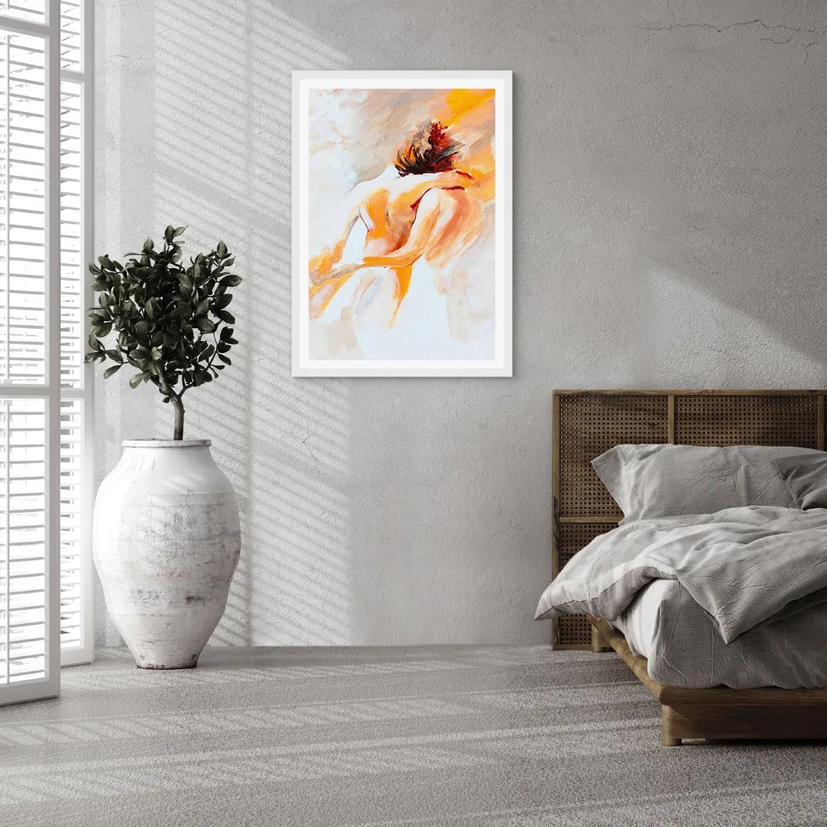 Affisch i vit ram - I närhetens himmel - 30x40 cm