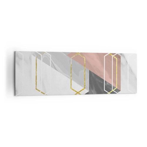 Canvastavla - Bild på duk - Kedjekomposition - 160x50 cm