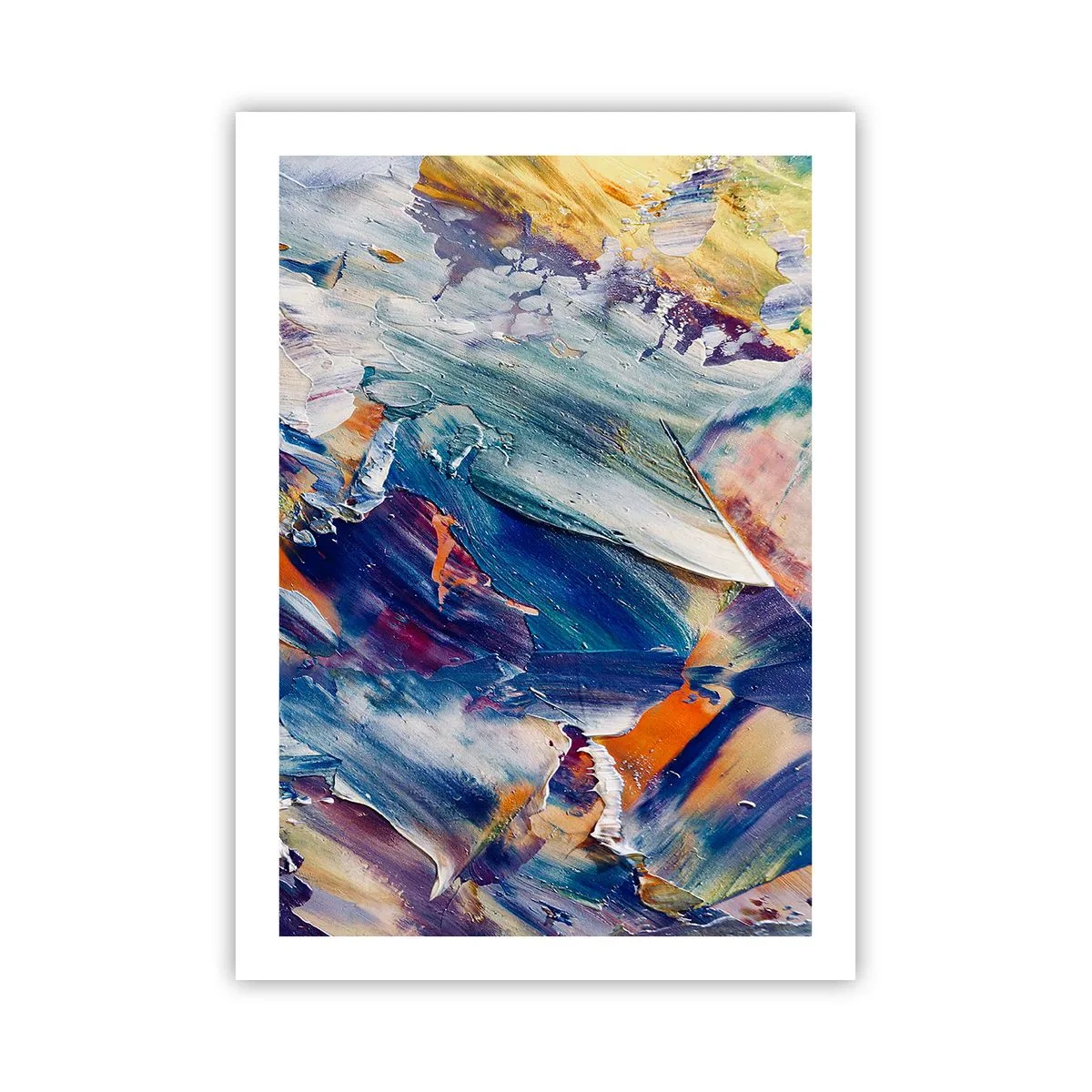 Affisch - Färgkaos - 50x70 cm