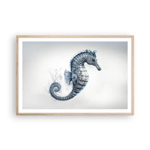 Affisch i ram av ljusek - Ett subtilt skämt från naturen - 91x61 cm