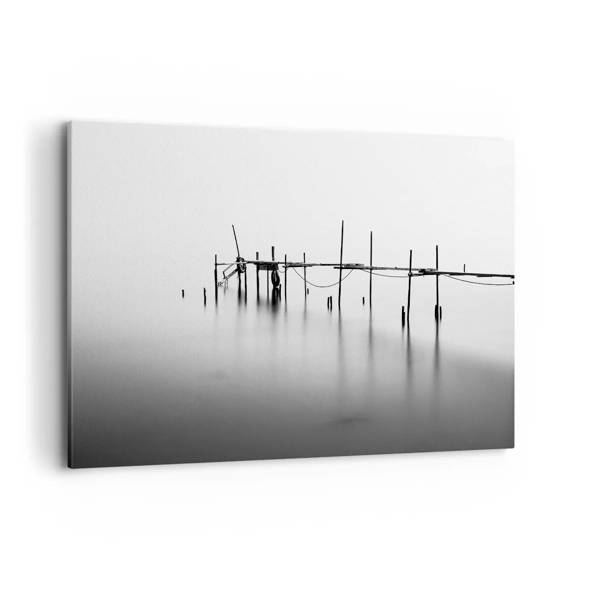 Canvastavla - Bild på duk - Och om världen inte finns? - 120x80 cm