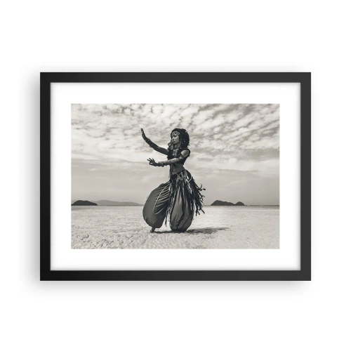 Affisch i svart ram - Sydliga öars dans - 40x30 cm
