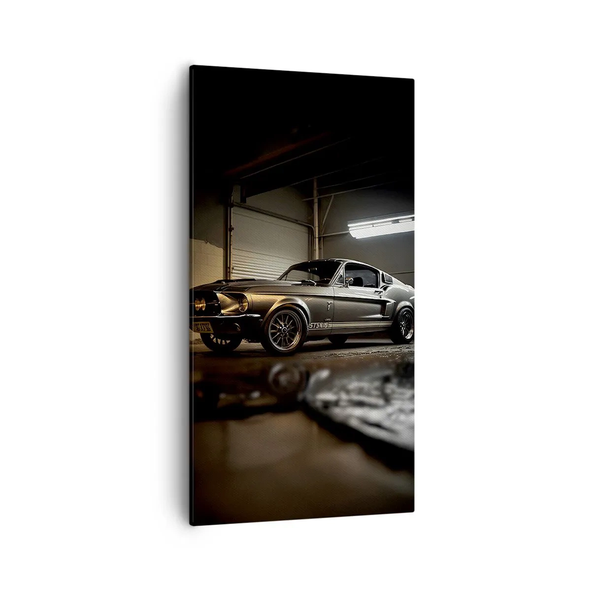 Canvastavla - Bild på duk - Tillbaka till det förflutna - 55x100 cm