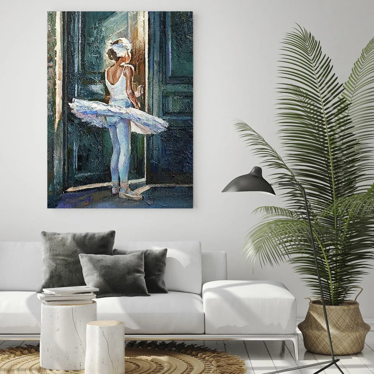 Glastavla - Bild på glas - Före showen - 50x70 cm