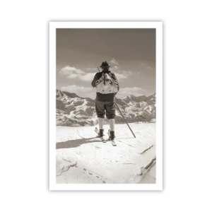 Affisch - Och fjällen är samma - 61x91 cm