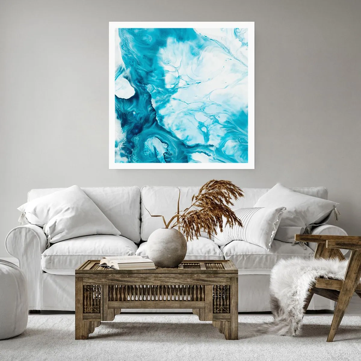 Affisch - Blåhetens konsert - 50x50 cm
