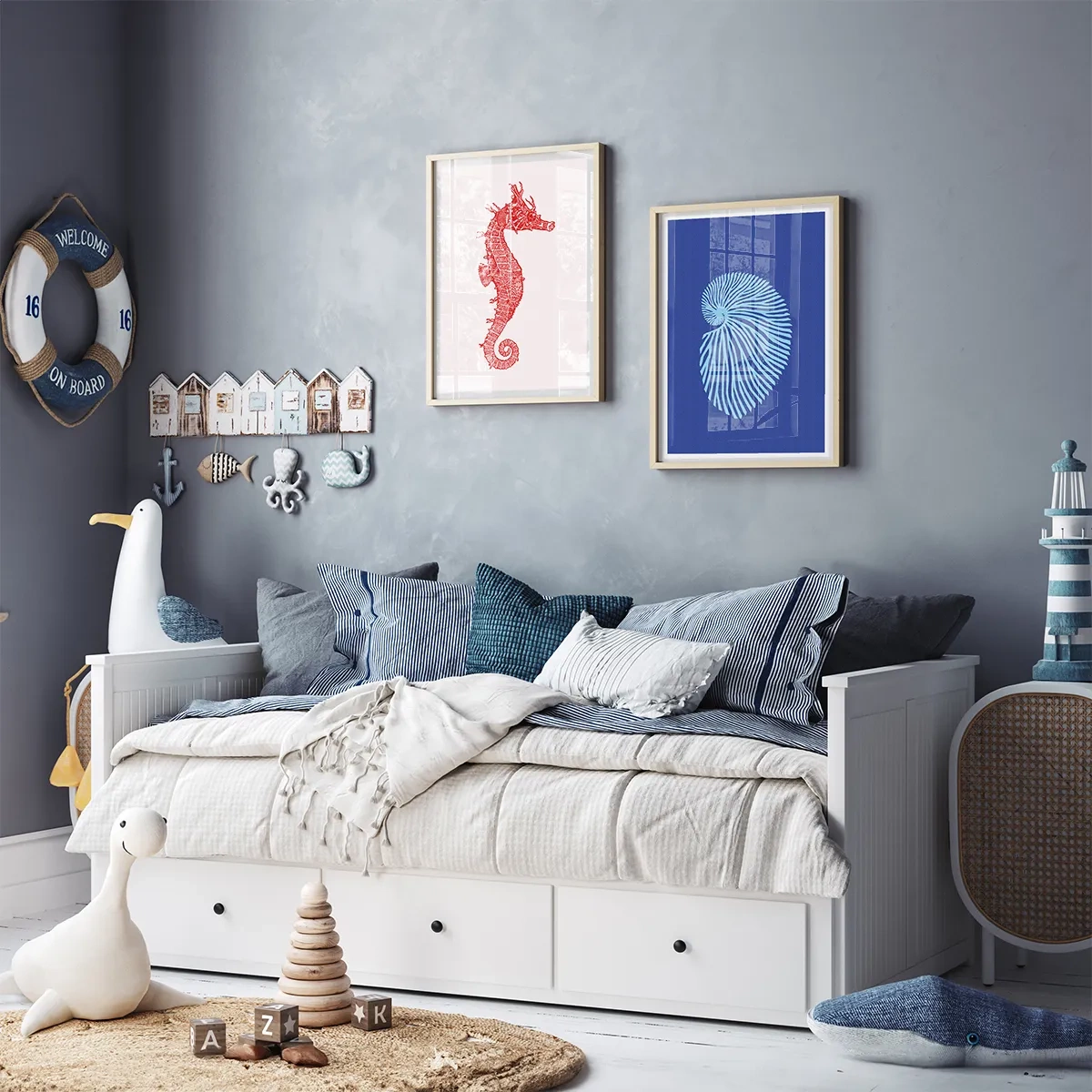 Coastal interior - Inspiration till ett barnrum