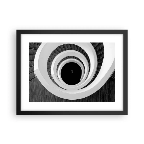 Affisch i svart ram - Till sakens kärna - 40x30 cm