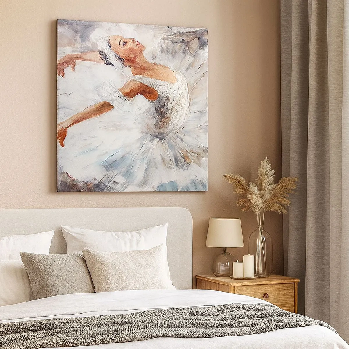 Canvastavla - Bild på duk - Fin och lätt som tyll - 30x30 cm