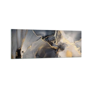 Glastavla - Bild på glas - En stens liv - 140x50 cm