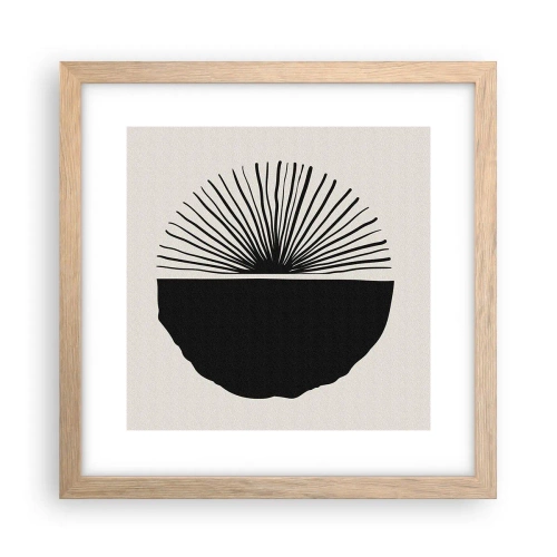 Affisch i ram av ljusek - En rad olika möjligheter - 30x30 cm