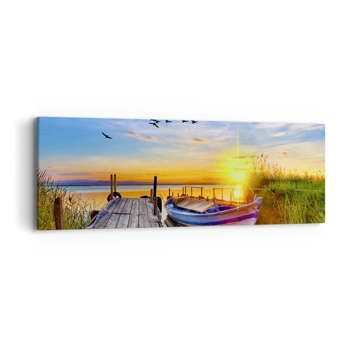 Canvastavla - Bild på duk - Adjö, vi ses imorgon - 90x30 cm
