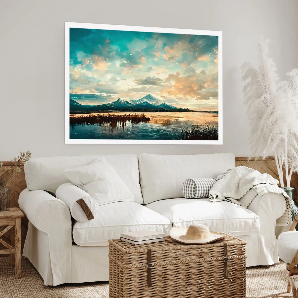 Affisch - Under himlens skydd - 100x70 cm