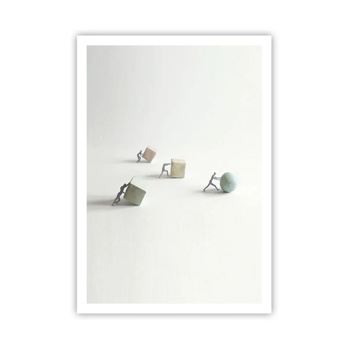 Affisch - Livet leker - 70x100 cm