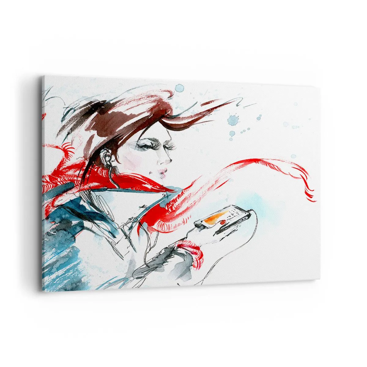 Canvastavla - Bild på duk - Spel inuti mig - 100x70 cm