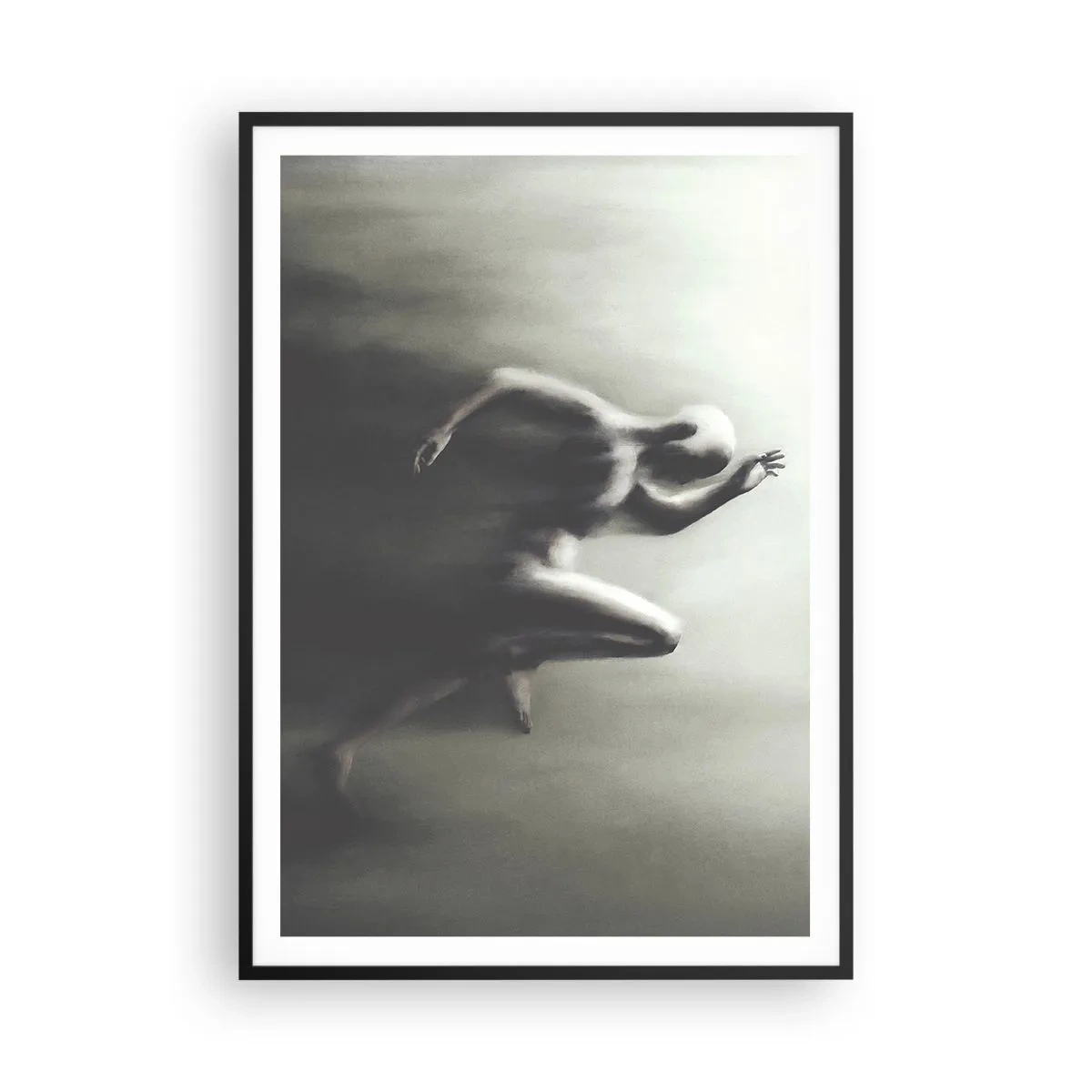 Affisch i svart ram - Omöjlig att stoppa - 70x100 cm