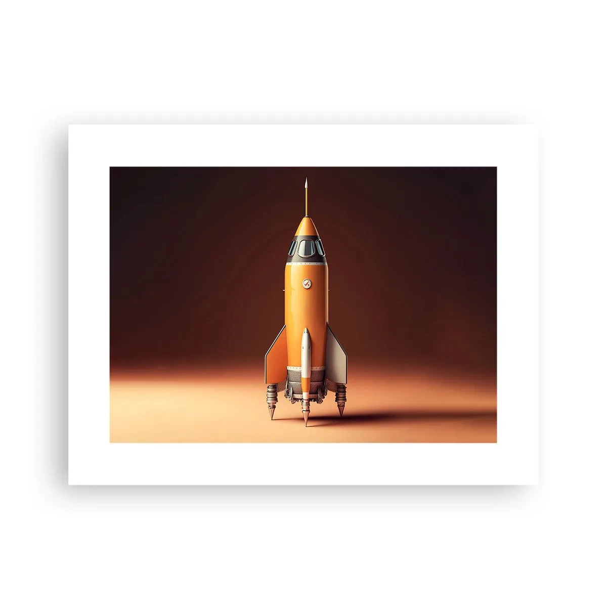 Affisch - Det börjar med en dröm - 40x30 cm