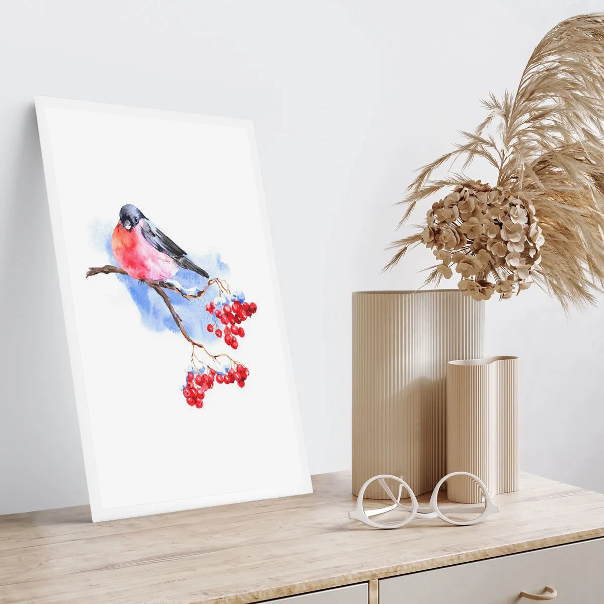 Affisch - Vinter i färger - 70x100 cm