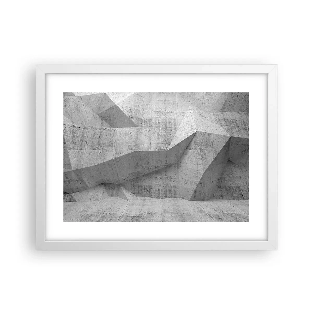 Affisch i vit ram - En riktig utmaning - 40x30 cm