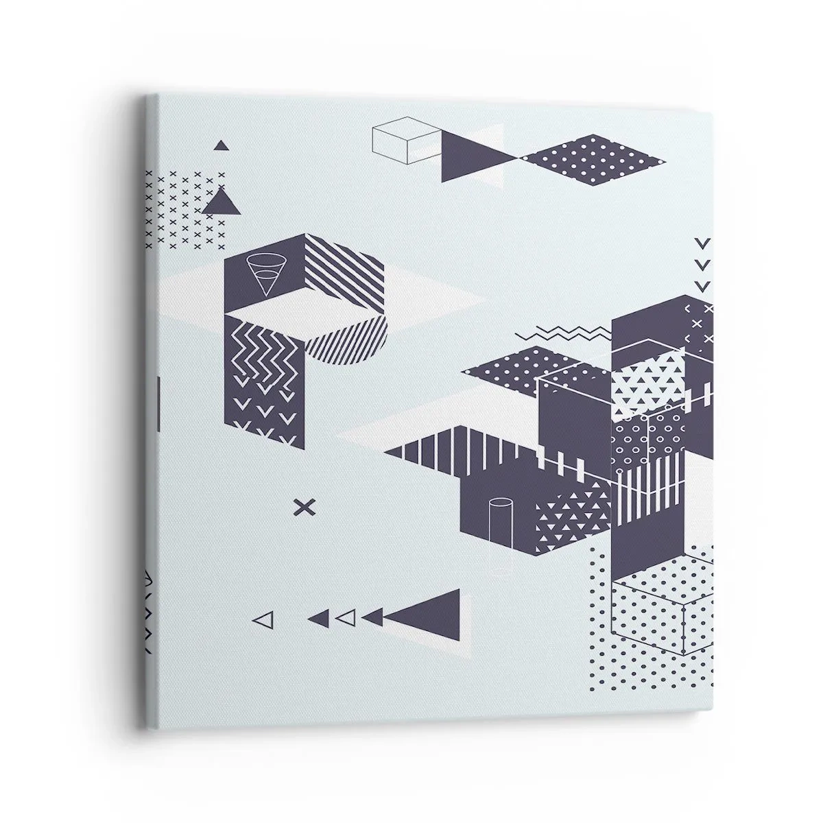 Canvastavla - Bild på duk - I matematikerns själ - 30x30 cm