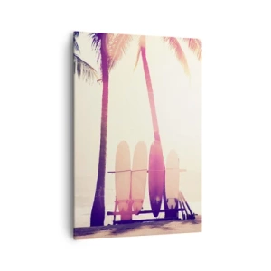 Canvastavla - Bild på duk - Det blir en underbar dag - 70x100 cm