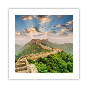 Affisch - Tidlös storhet - 40x40 cm