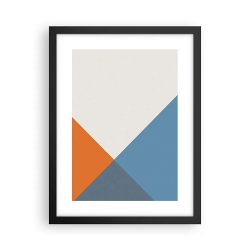 Affisch i svart ram - Under vinkel… - 30x40 cm