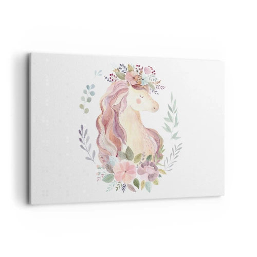 Canvastavla - Bild på duk - En inbjudan till sagornas värld - 120x80 cm