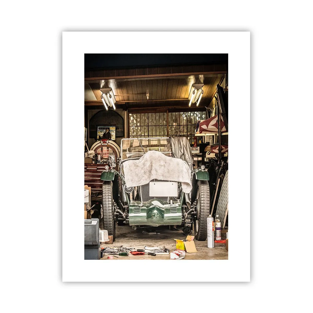 Affisch - Tillbaka till det förflutna - 30x40 cm