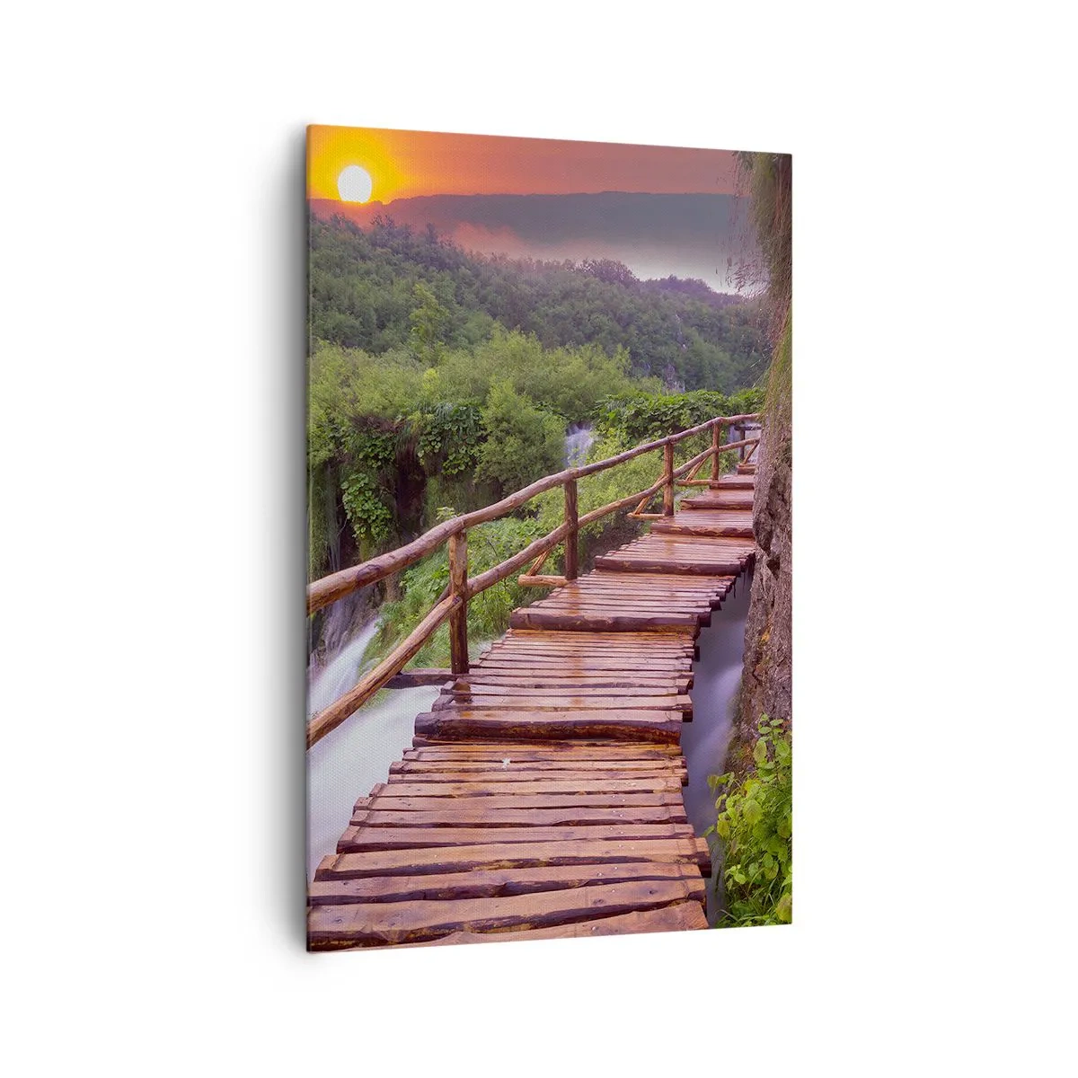 Canvastavla - Bild på duk - Otrolig skönhet - 80x120 cm