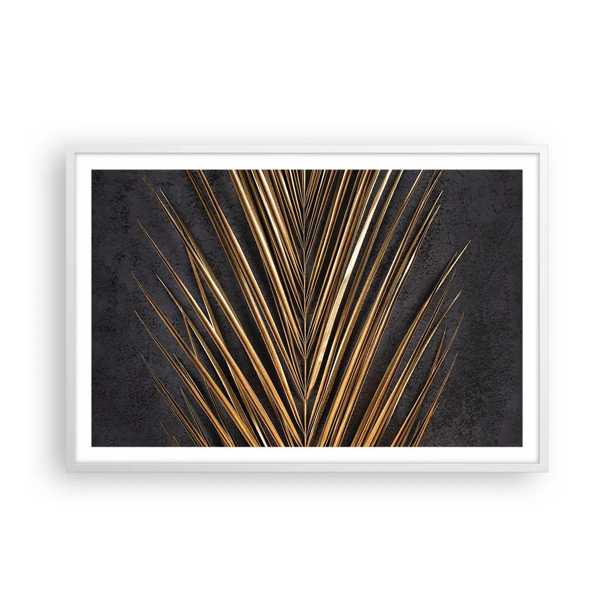 Affisch i vit ram - Tropikens guld - 91x61 cm