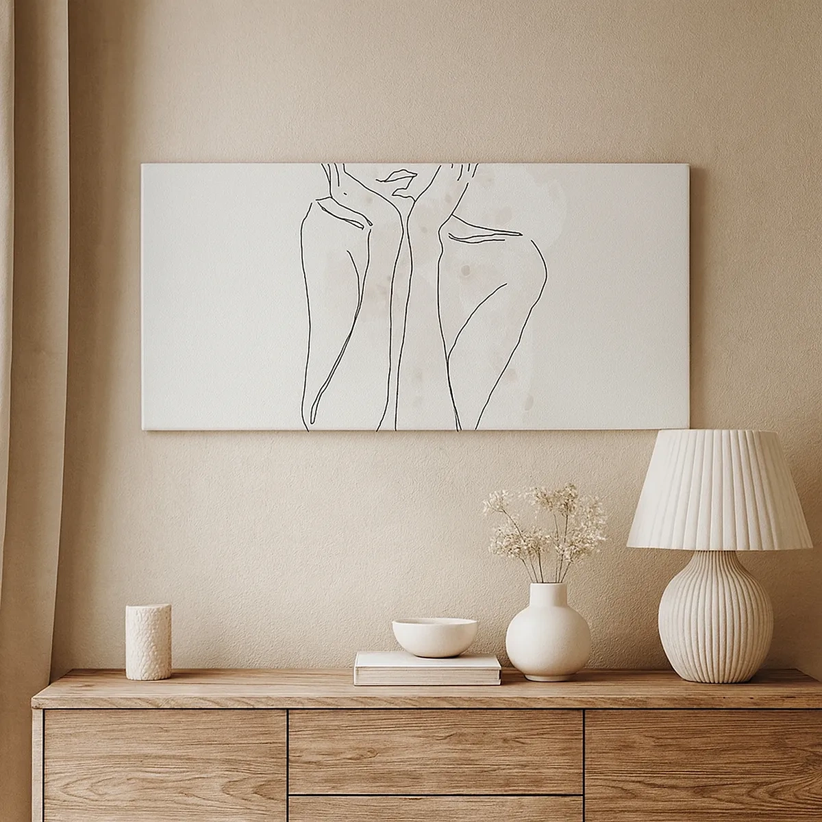 Canvastavla - Bild på duk - Drömstund - 30x30 cm