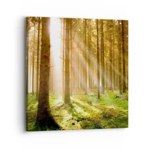 Canvastavla - Bild på duk - Snart kommer alverna - 30x30 cm
