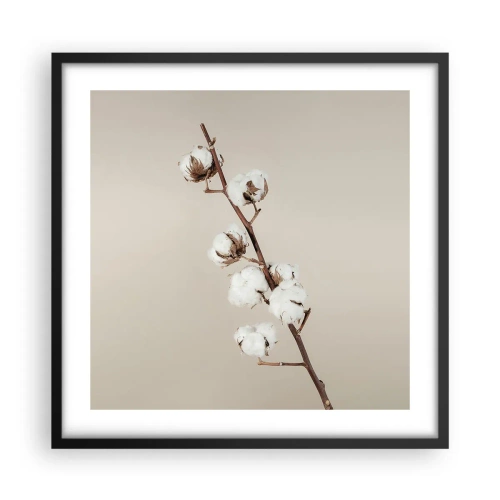 Affisch i svart ram - Hos mjukhetens källa - 50x50 cm