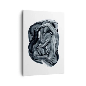 Canvastavla - Bild på duk - Det är inte så enkelt - 50x70 cm