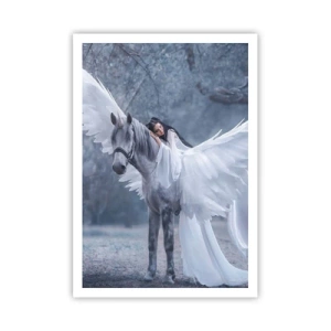 Affisch - En stund full av inspiration - 70x100 cm