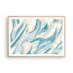 Affisch i ram av ljusek - Vårvindar - 100x70 cm