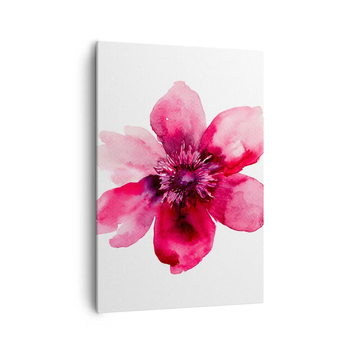 Canvastavla - Bild på duk - Doftande karminkyss - 70x100 cm